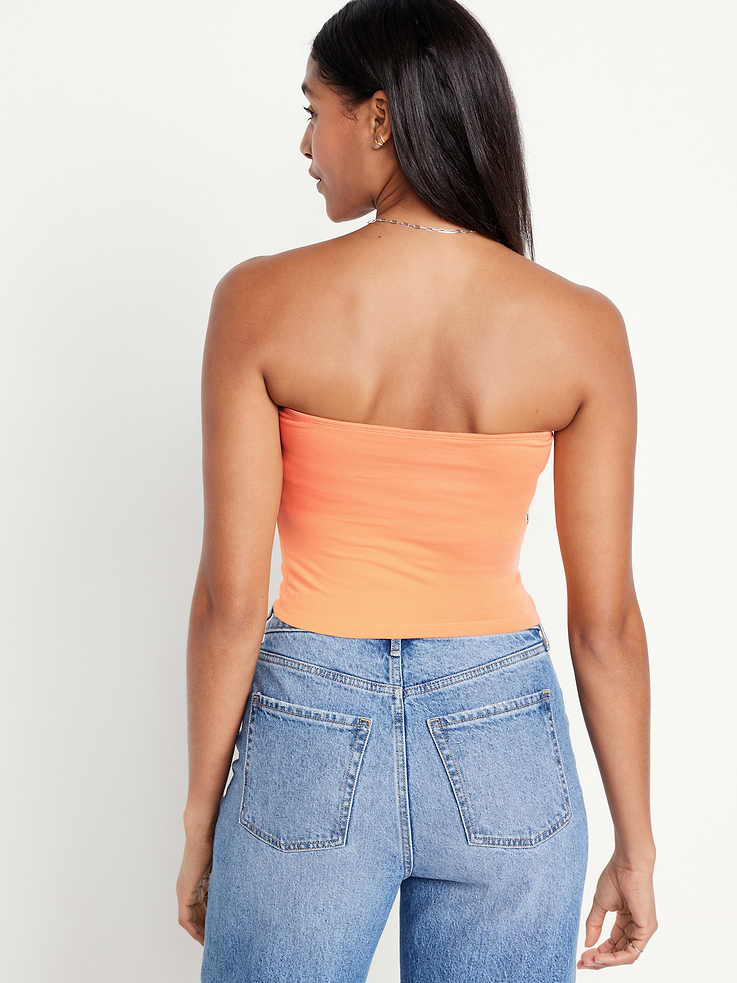 Image 2 of 8, Double-Layer Tube Tank Top