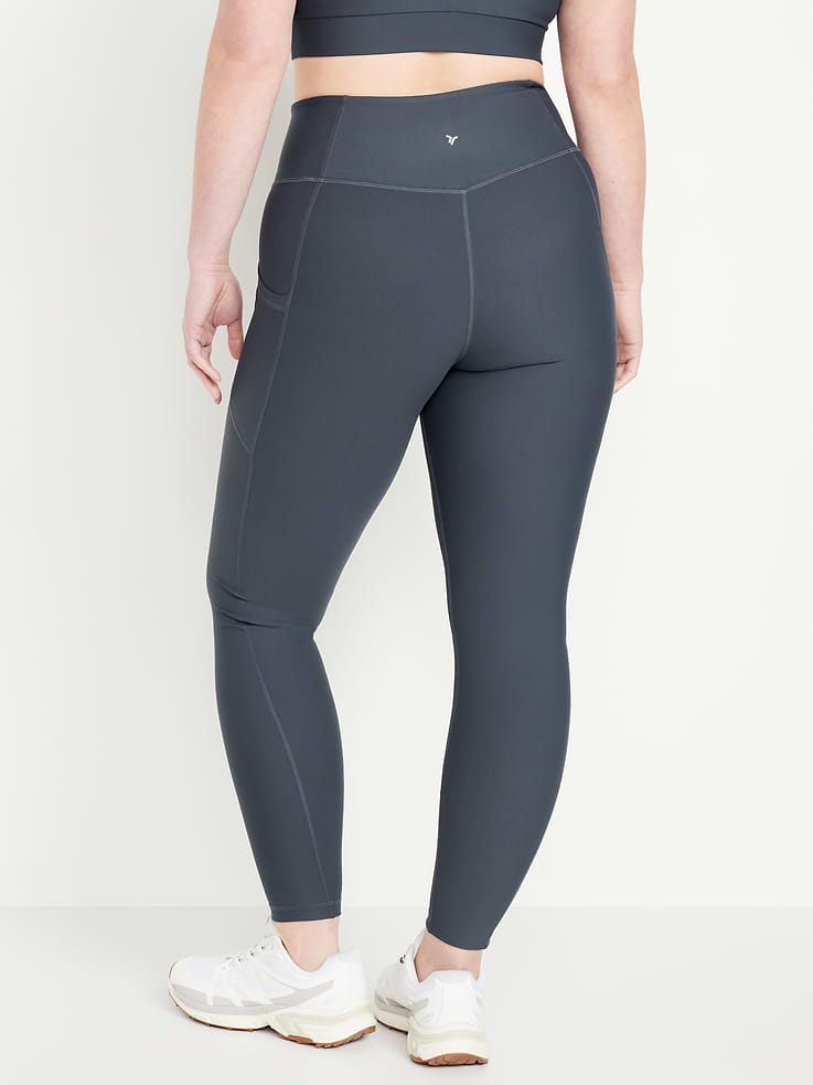 Image number 5 showing, High-Waisted PowerSoft Full-Length Pocket Leggings