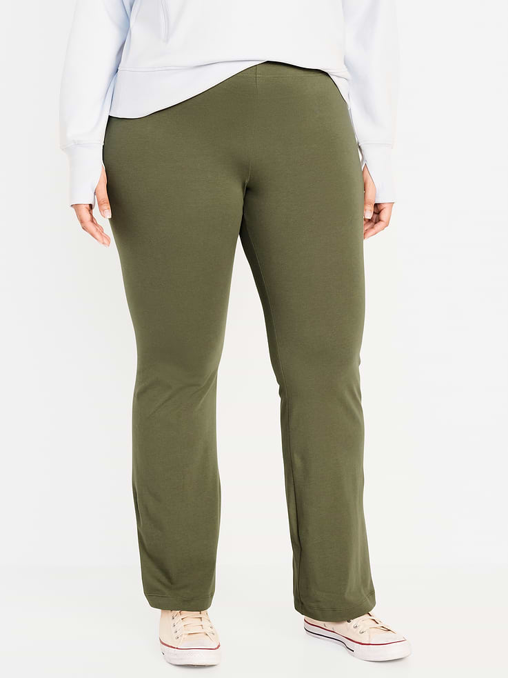 Image number 7 showing, High-Waisted Fashion Flare Leggings
