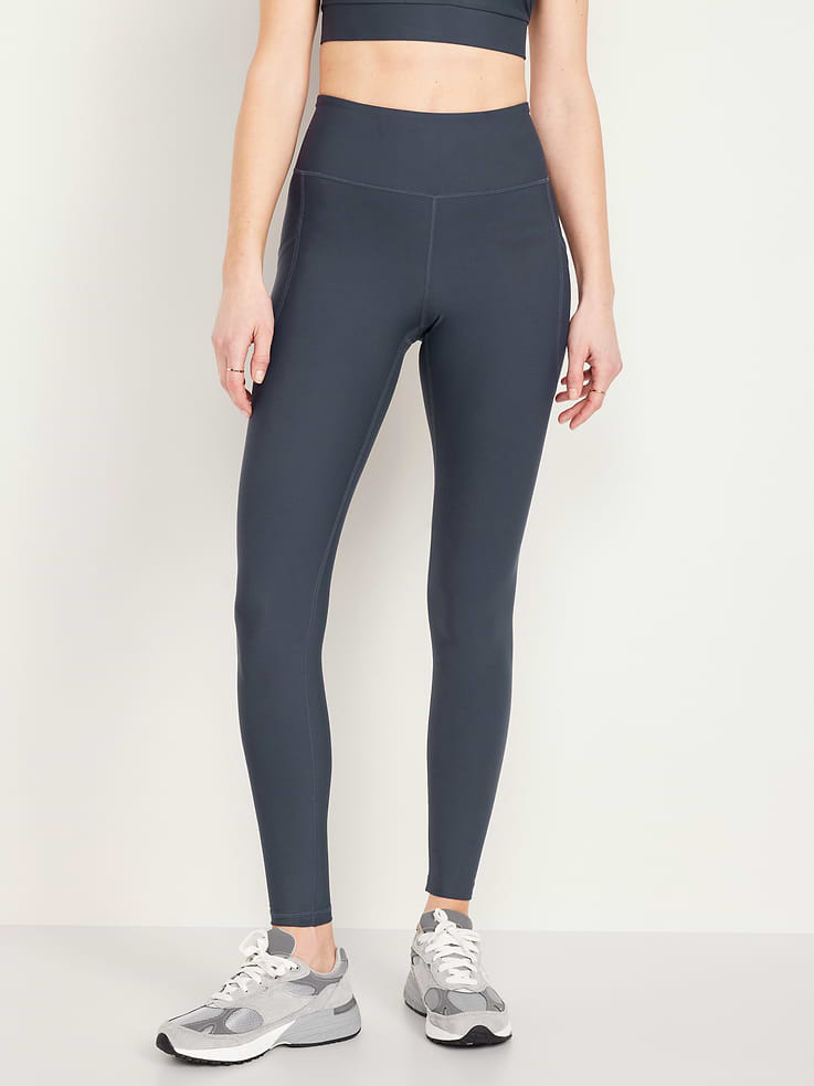 Image number 1 showing, High-Waisted PowerSoft Full-Length Pocket Leggings