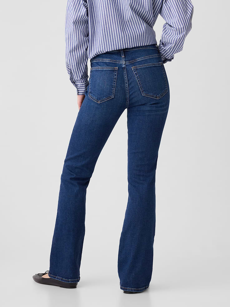 Image number 4 showing, Mid Rise Baby Boot Jeans