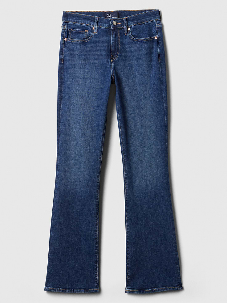 Image number 5 showing, Mid Rise Baby Boot Jeans