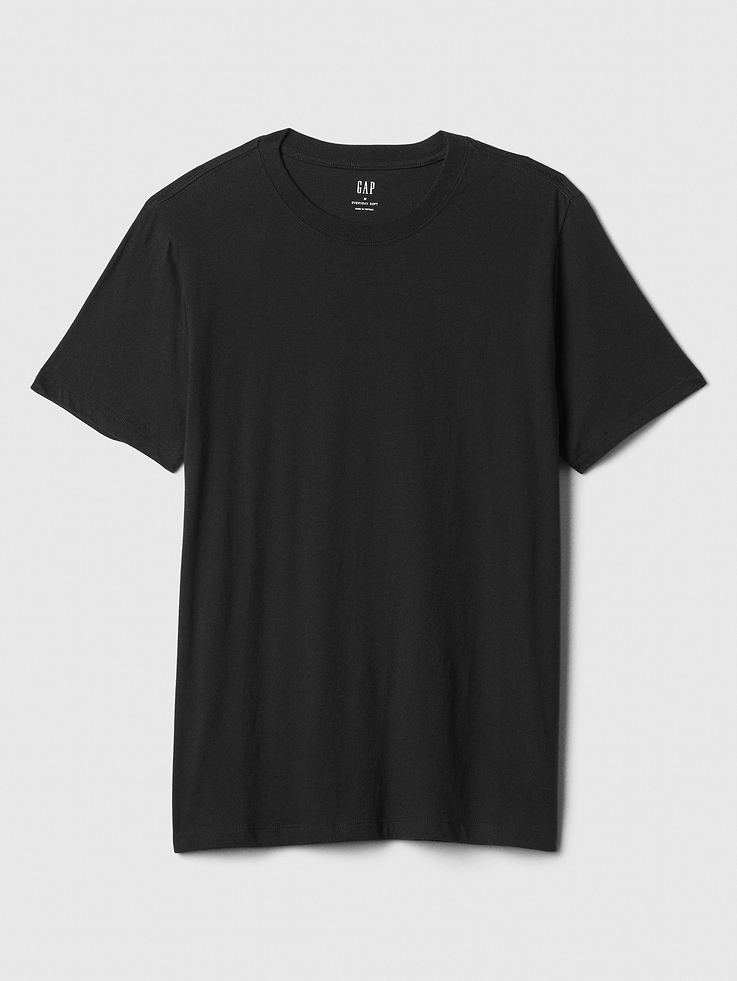 Image 4 of 4, Everyday Soft Crewneck T-Shirt