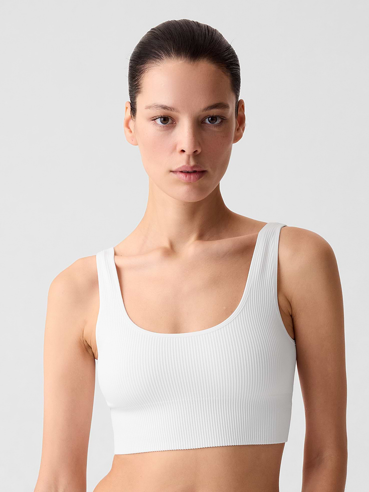 Image number 1 showing, Seamless Rib Bralette