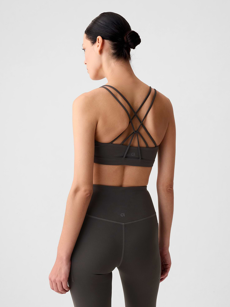 Image 2 de 5, Soutien-gorge de sport à bretelles à maintien moyen GapSport Power