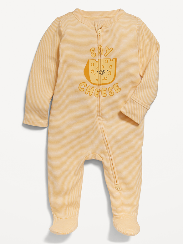2-Way-Zip Sleep & Play Footed One-Piece for Baby