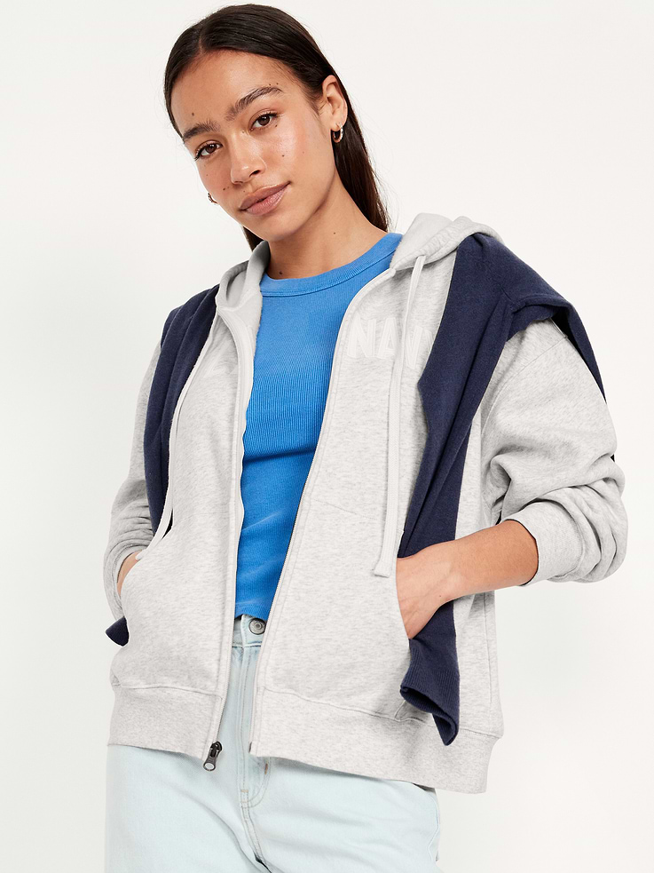 Image number 3 showing, Logo Zip Hoodie Sweatshirt