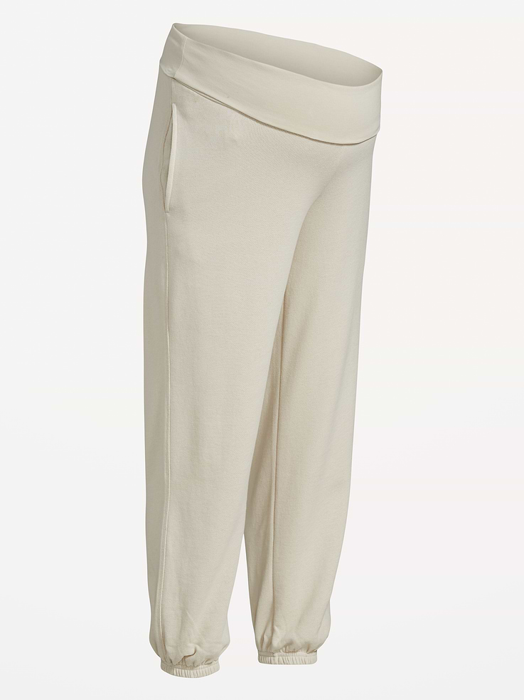Image number 4 showing, Maternity Rollover-Waist Jogger Sweatpants