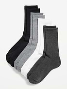 Image number 1 showing, Crew Socks 4-Pack