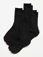 Image number 1 showing, Crew Socks 4-Pack