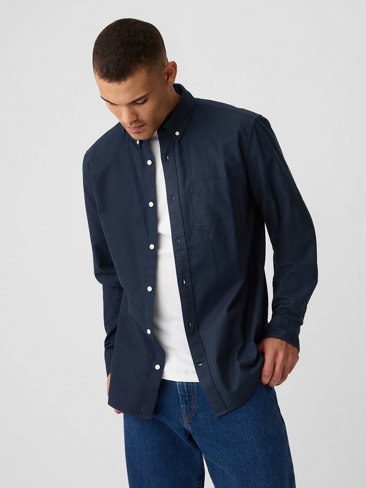 Image number 1 showing, Oxford Shirt in Standard Fit