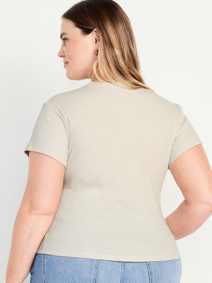 Image number 6 showing, Snug Crop T-Shirt