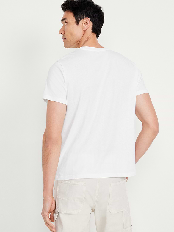 Solid Crew-Neck T-Shirt 5-Pack
