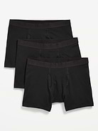 Image number 1 showing, 3-Pack Boxer Briefs -- 4.5-inch inseam