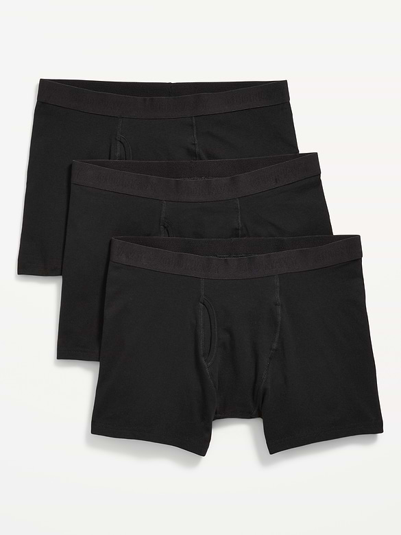 Caleçons boxeurs pour Homme (paquet de 3) – entrejambe de 11,5 cm
