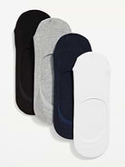 Image 1 of 1, pack includes 4 pairs of socks in different colors, notched seams, elasticized openings, Product #419092