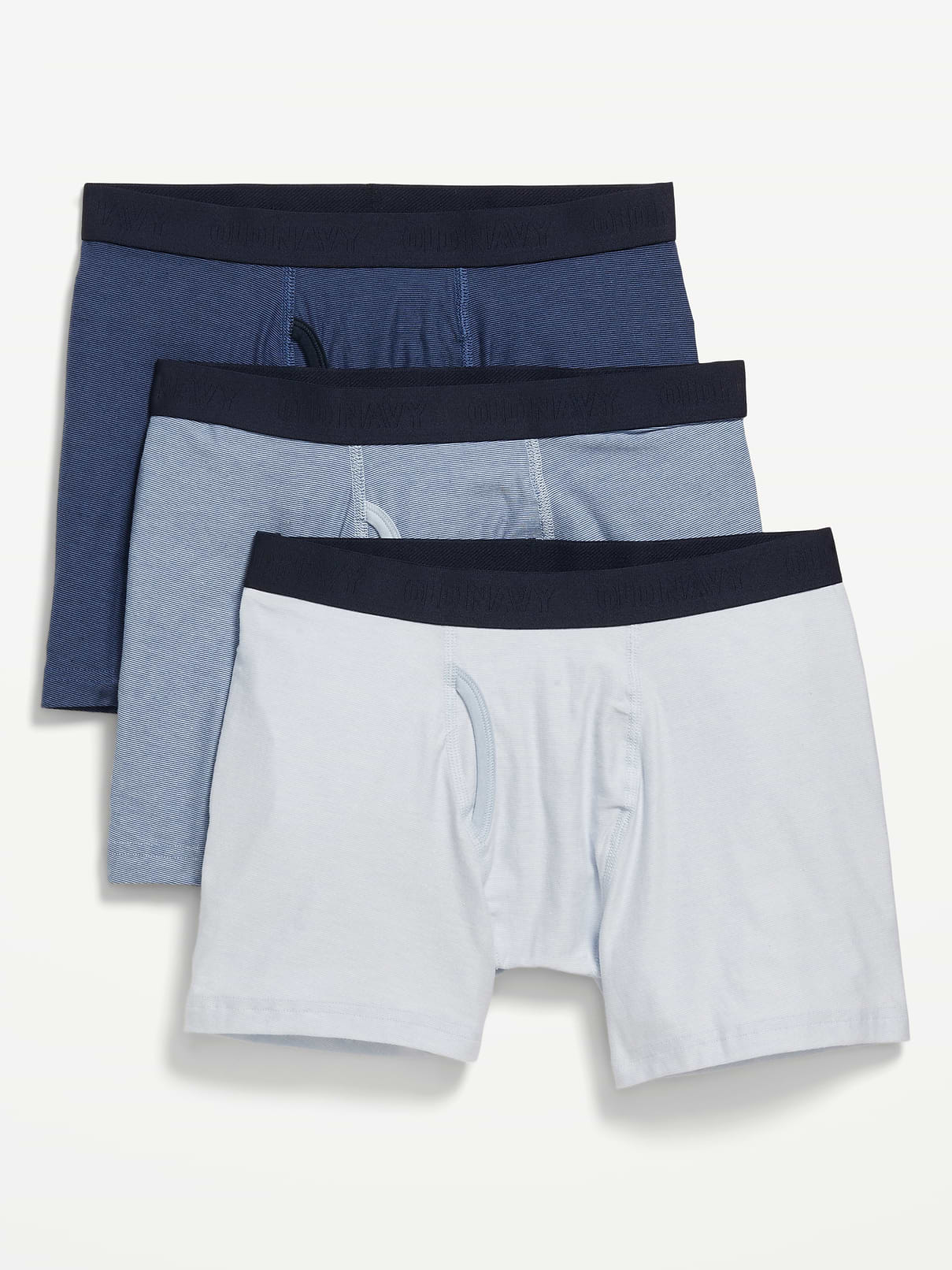Image number 1 showing, 3-Pack Boxer Briefs -- 4.5-inch inseam