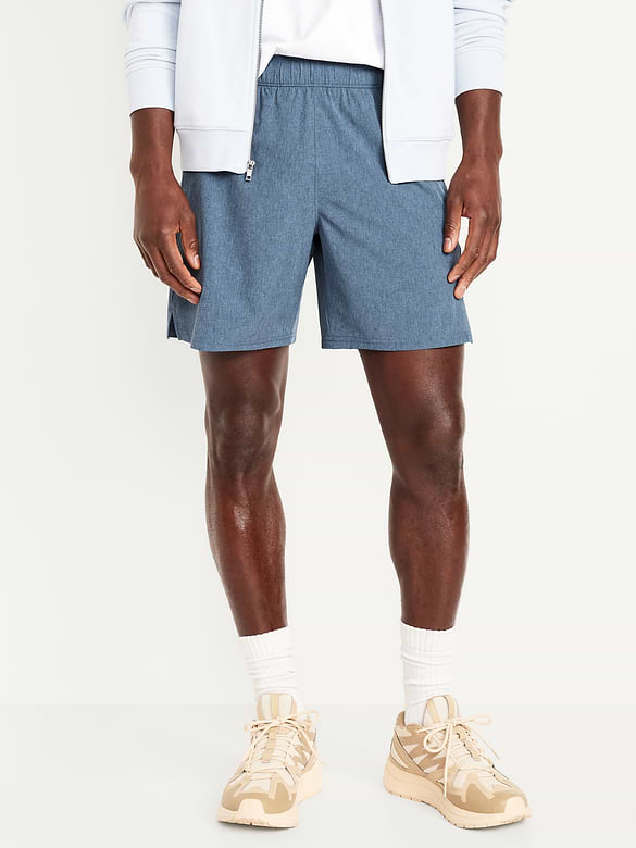 StretchTech Woven Workout Shorts -- 7-inch inseam