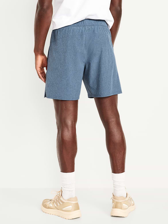 StretchTech Woven Workout Shorts -- 7-inch inseam