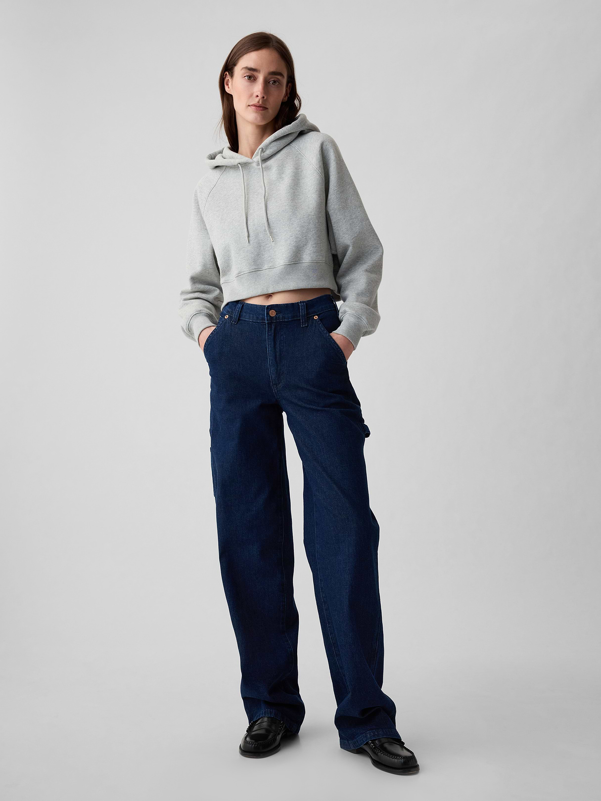 Mid Rise '90s Loose Carpenter Jeans by Gap