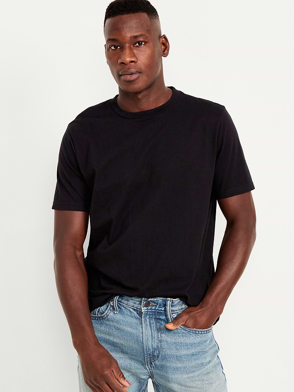 Solid Crew-Neck T-Shirt 3-Pack