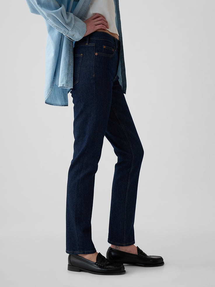 Image number 3 showing, Mid Rise Vintage Slim Jeans