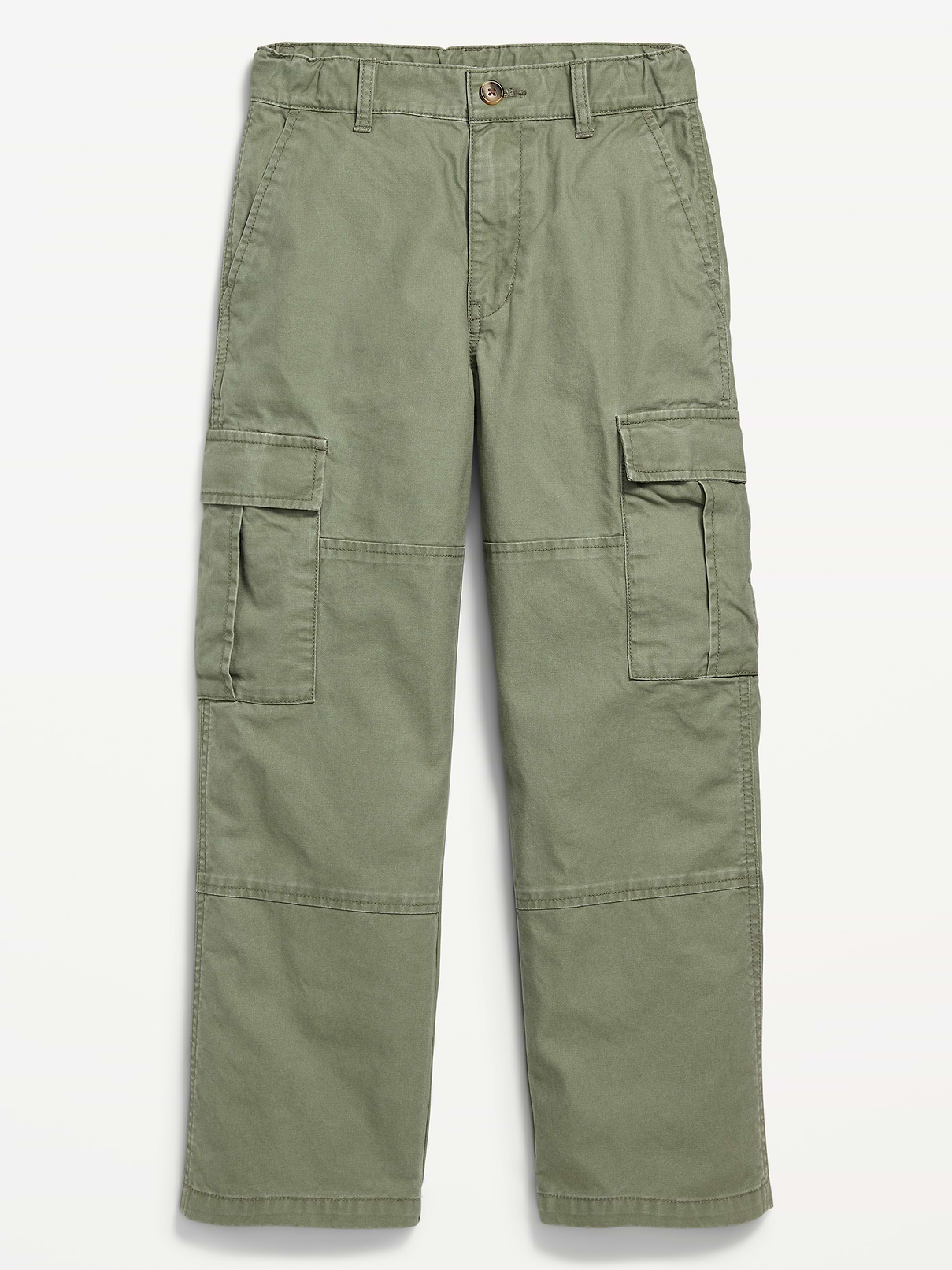 Image 4 of 5, Baggy Non-Stretch Cargo Pants for Boys