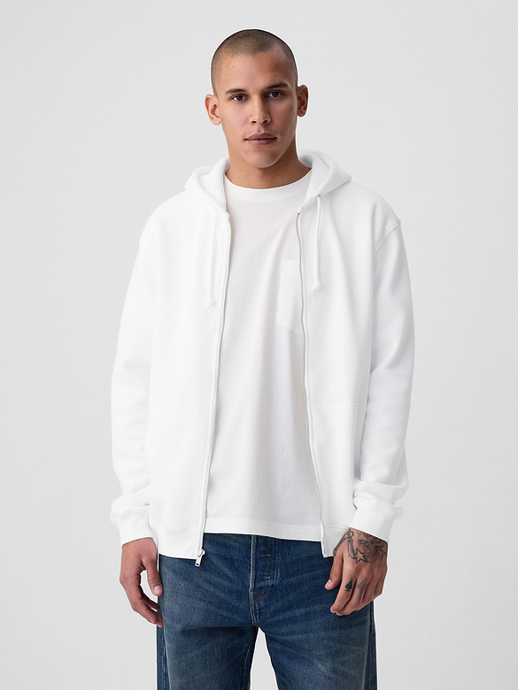 Adult VintageSoft Relaxed Zip Hoodie