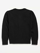 Image number 4 showing, School Uniform Button-Up Cardigan for Girls