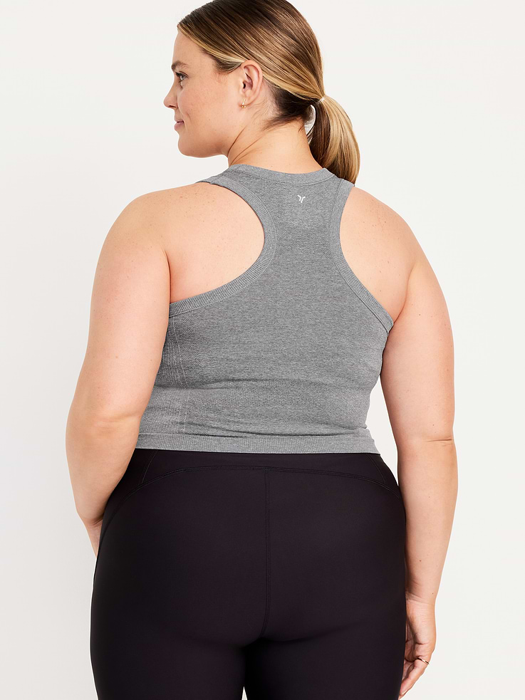 L'image numéro 8 présente Camisole courte ajustée Fluidité sans coutures