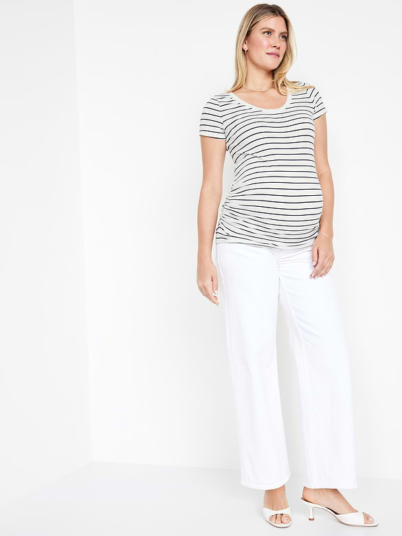 Maternity Scoop-Neck T-Shirt