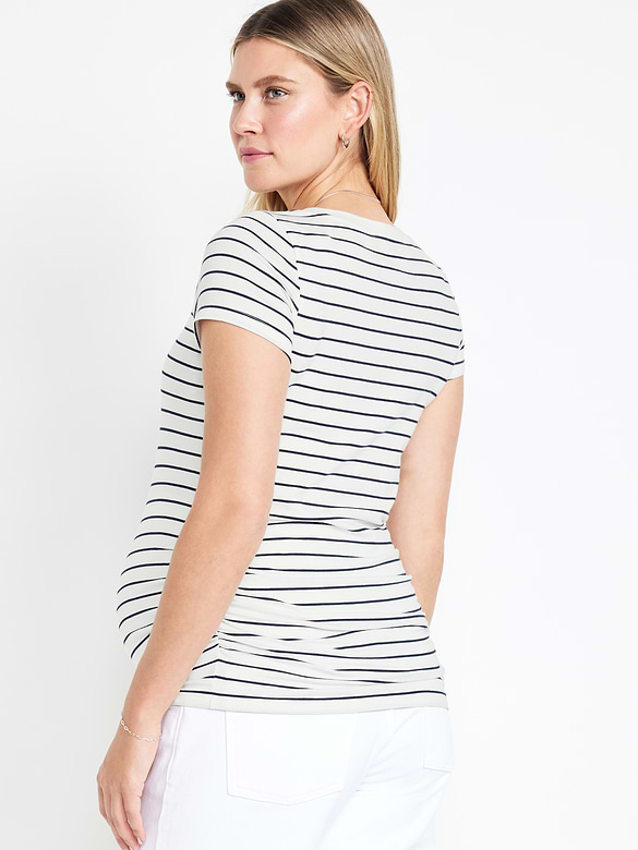 Maternity Scoop-Neck T-Shirt