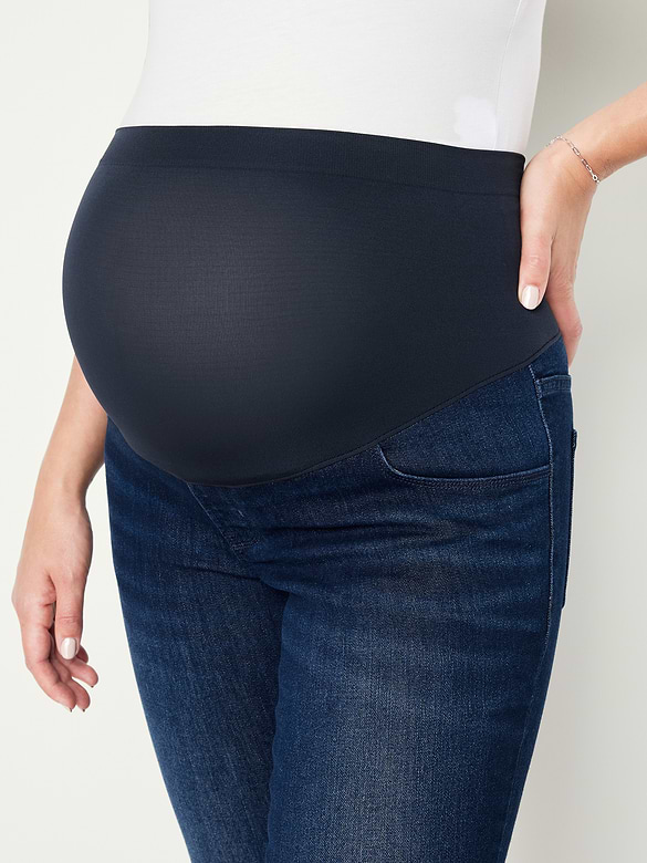 Maternity Full-Panel Wow Skinny Jeans