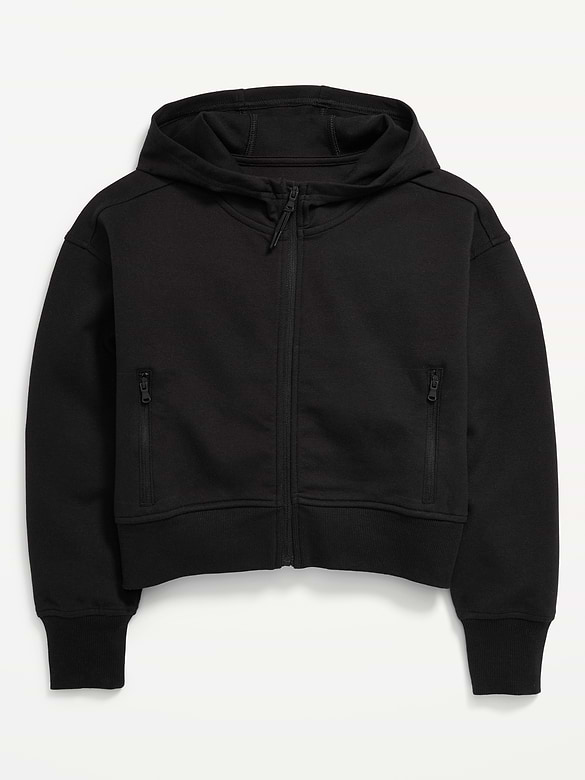 Veste à capuchon Performance en Molleton dynamique pour fille