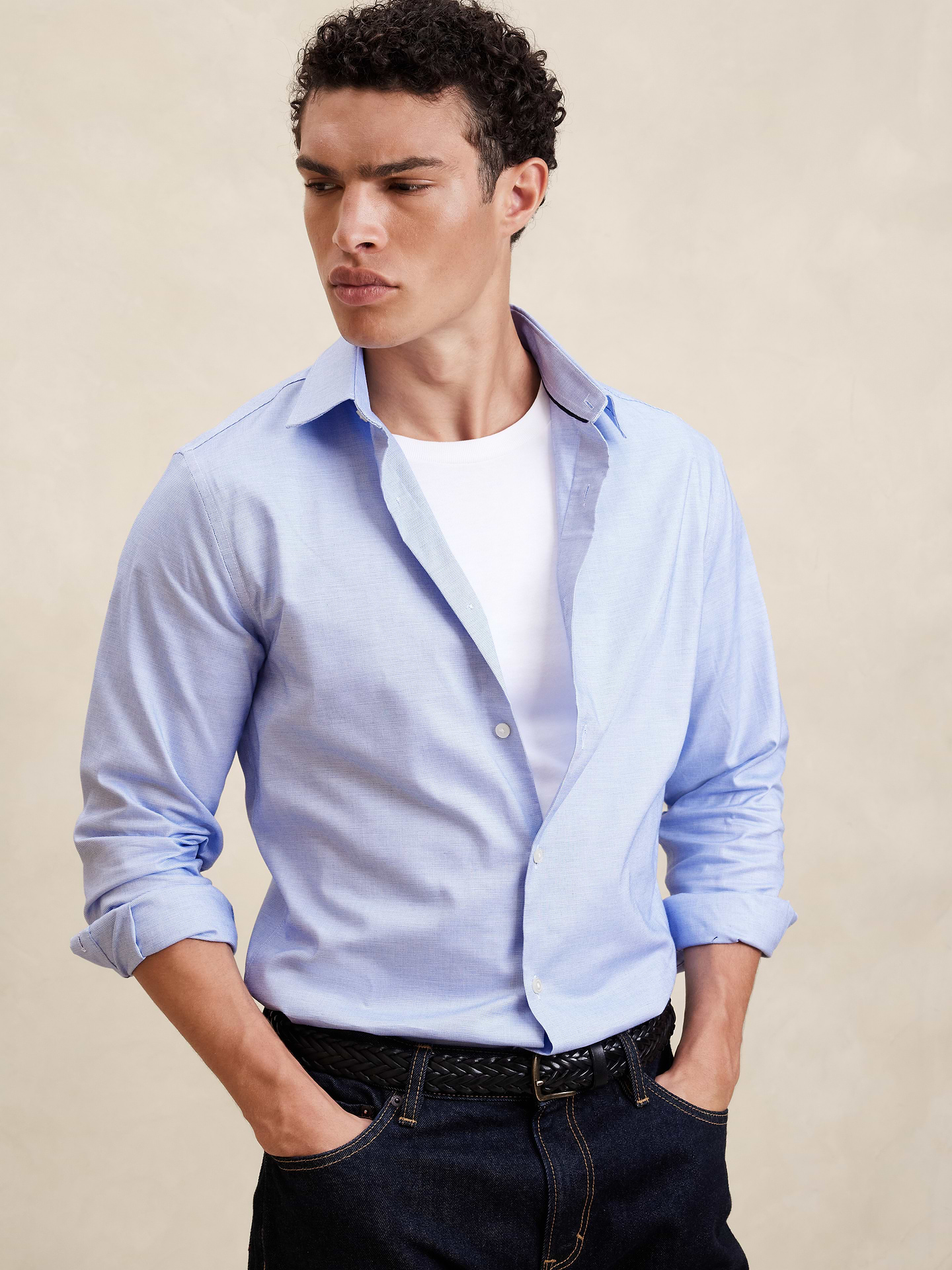 Image number 3 showing, Athletic-Fit Dress Shirt