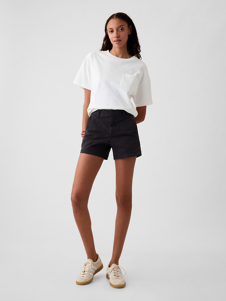 Image number 1 showing, 4" Downtown Khaki Shorts