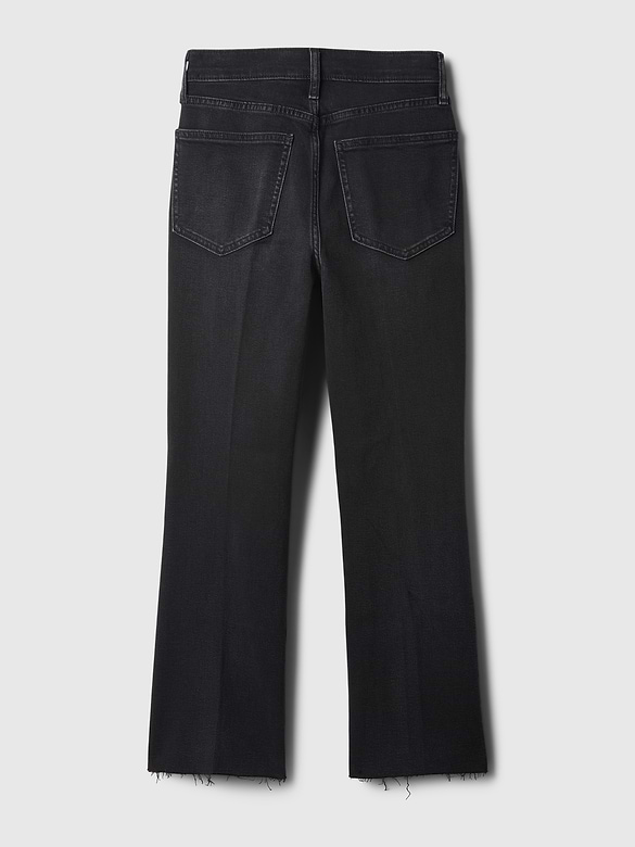 High Rise Kick Flare Jeans