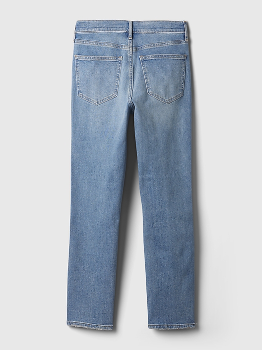 Mid Rise Vintage Slim Split-Hem Jeans | Gap