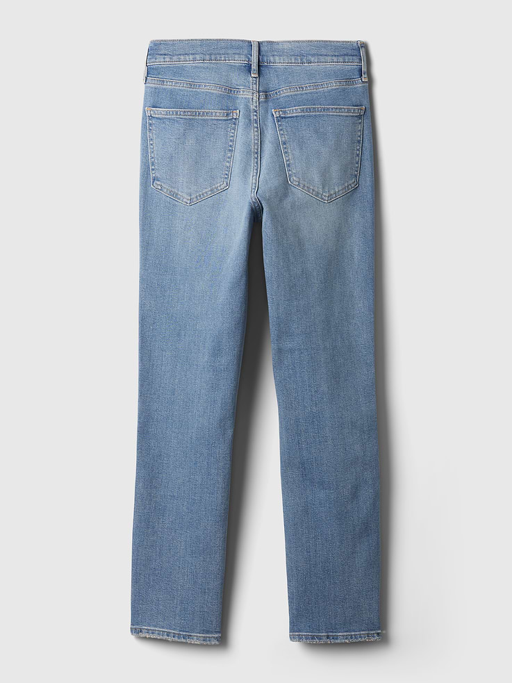 Image number 8 showing, Mid Rise Vintage Slim Split-Hem Jeans