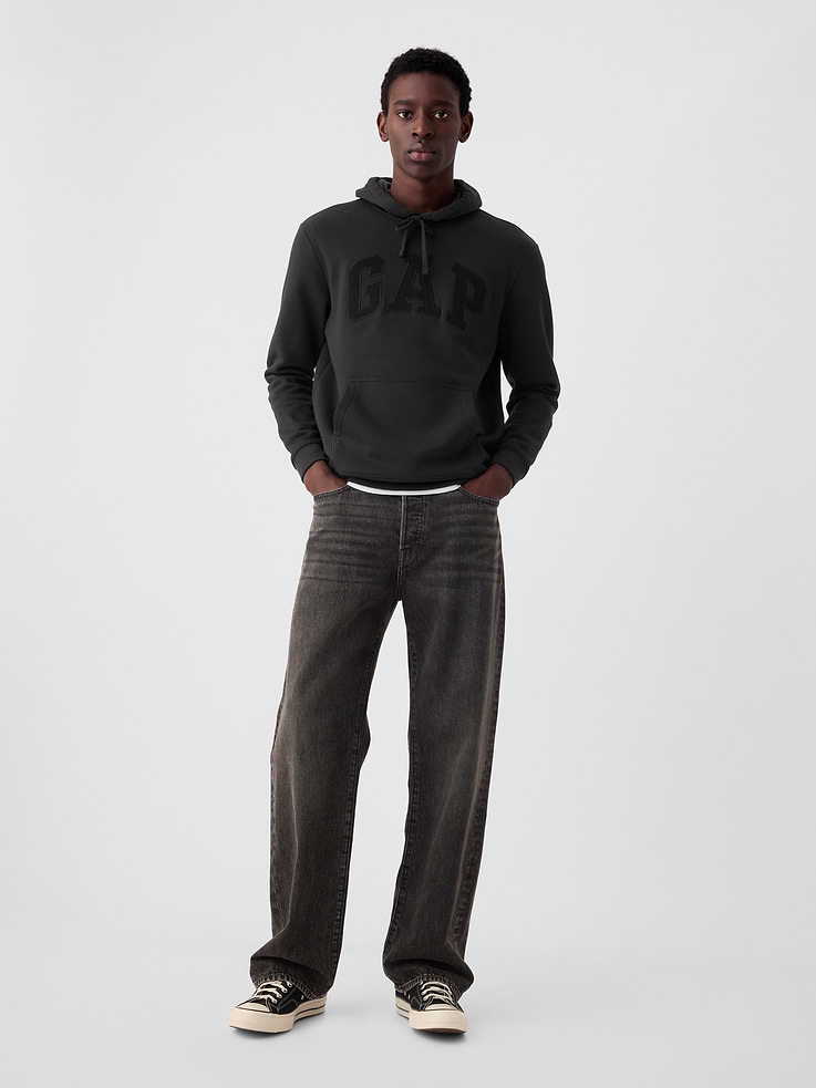 Image number 3 showing, Adult VintageSoft Arch Logo Hoodie