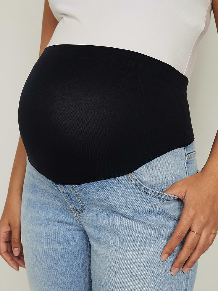 Image number 5 showing, Maternity Full-Panel Wow Boyfriend Jeans