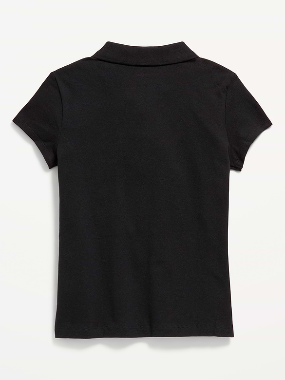 Uniform Pique Polo Shirt for Girls