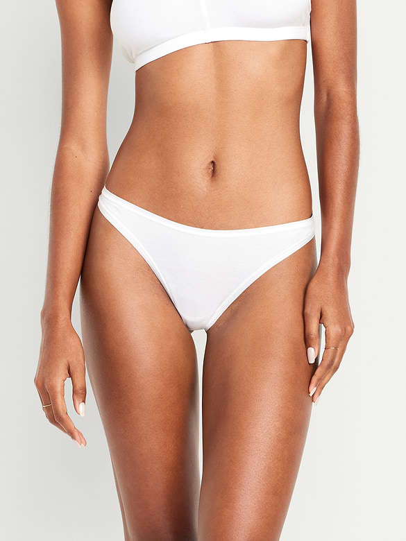 Low-Rise Everyday Cotton Thong