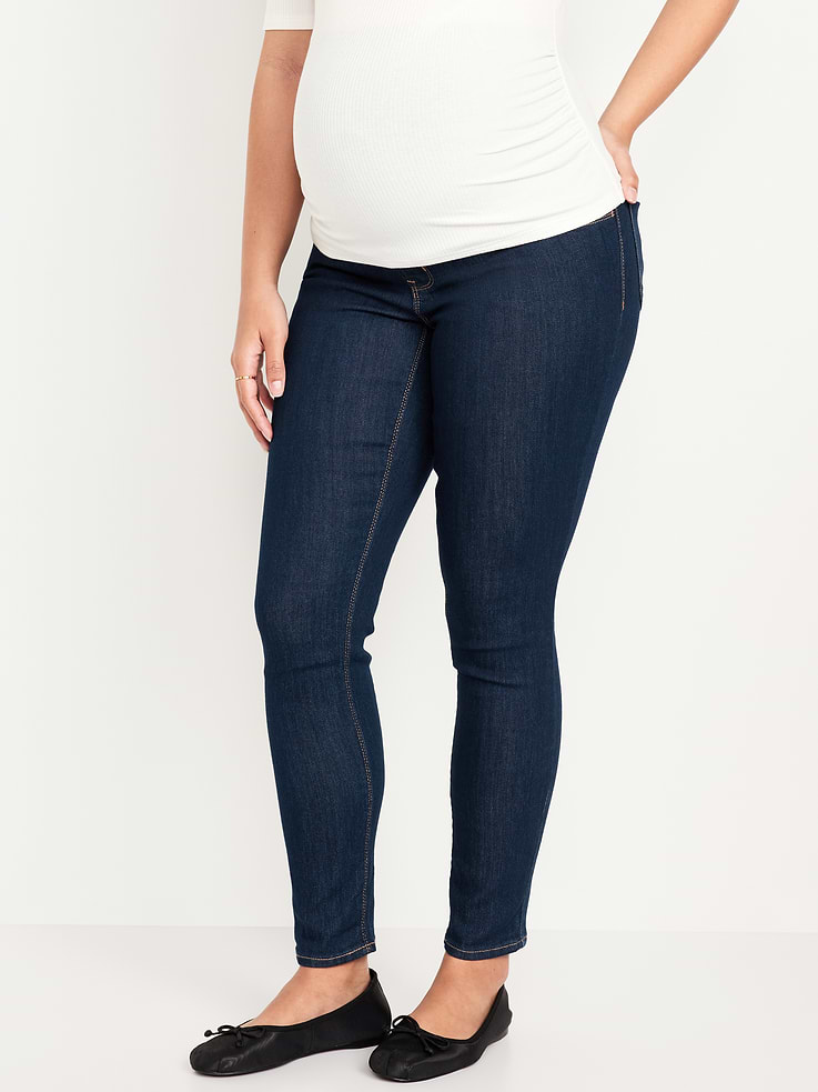 Image number 2 showing, Maternity Full-Panel Wow Skinny Jeans