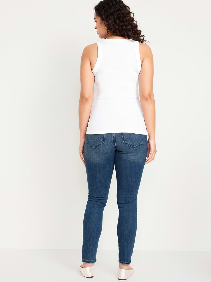 Image number 3 showing, Maternity Full-Panel Wow Skinny Jeans