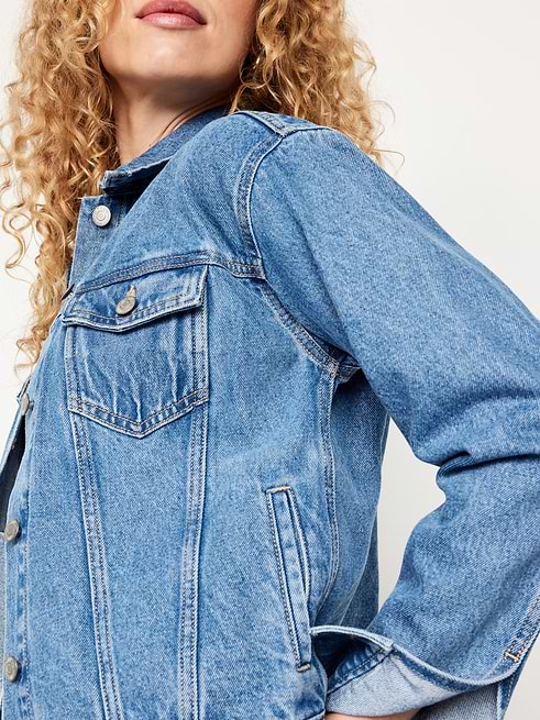 Old Navy Women's Classic Jean Jacket - Blue