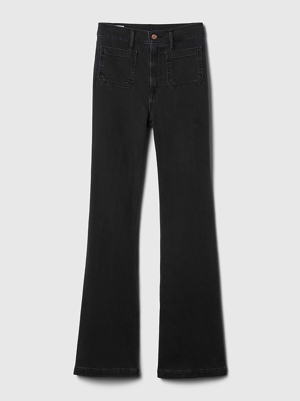High Rise '70s Flare Jeans