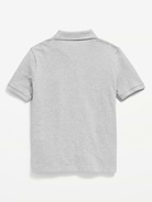 Image number 3 showing, School Uniform Pique Polo Shirt for Boys