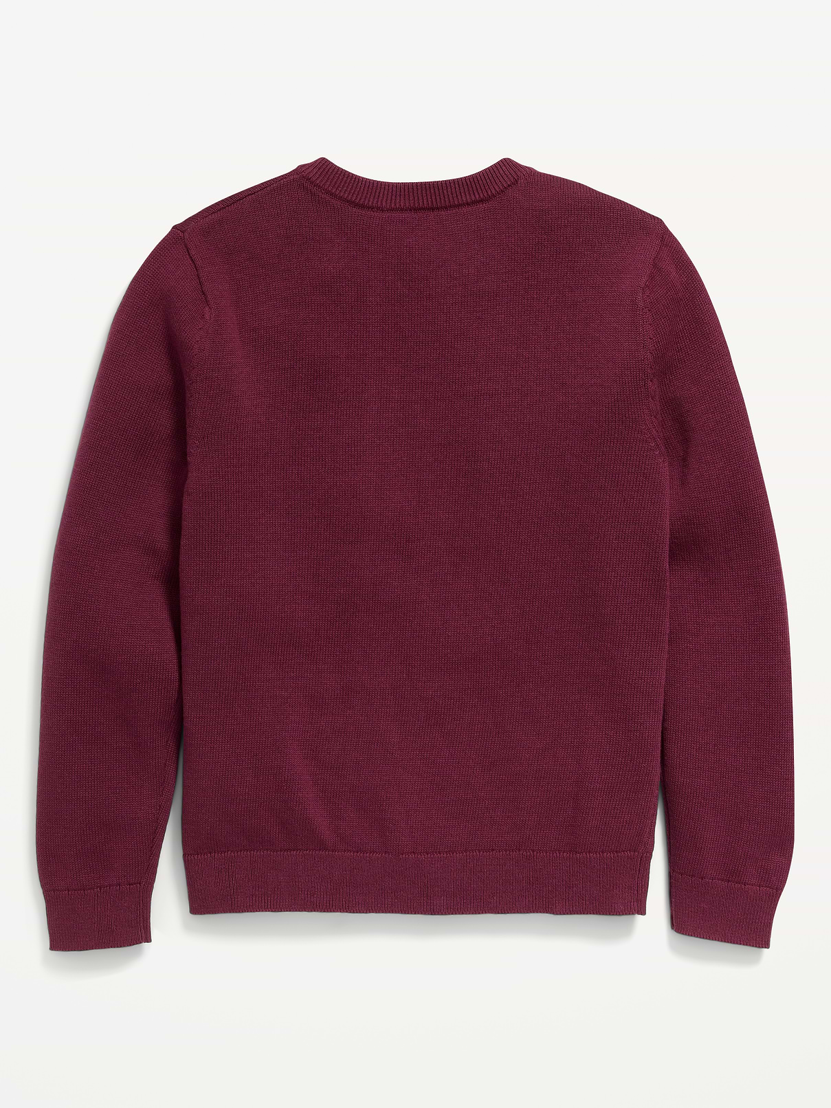 Image number 3 showing, School Uniform Solid V-Neck Sweater for Boys