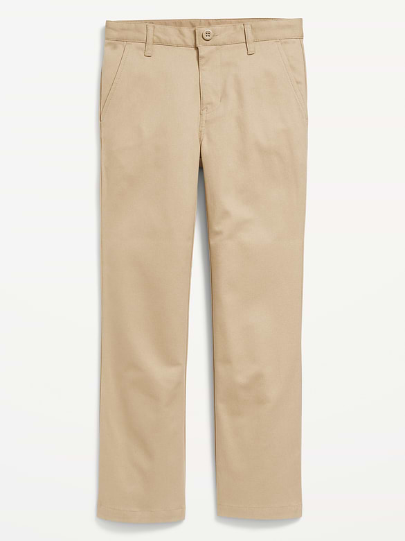 Pantalon d’uniforme droit à Extensibilité intégrée pour Garçon